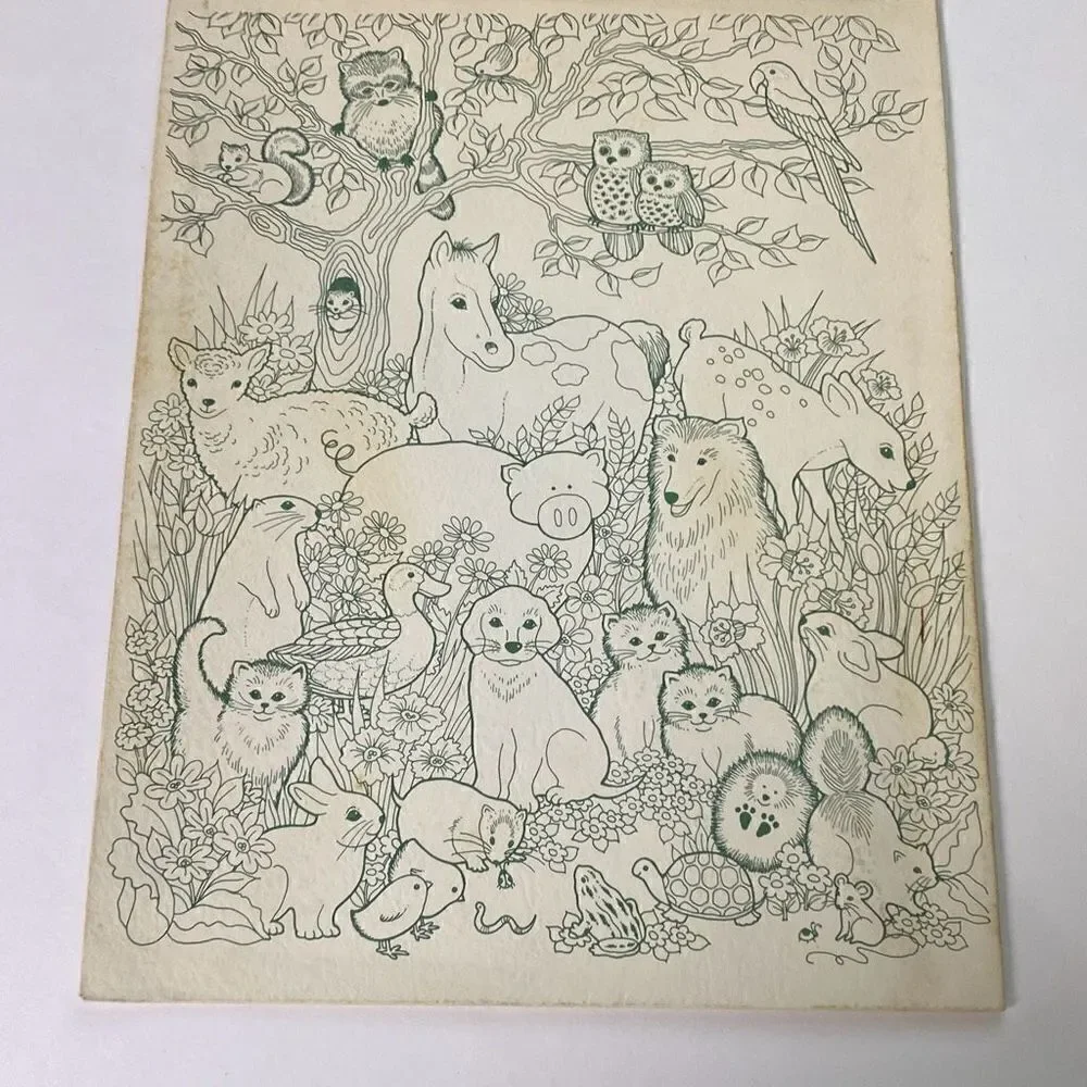 Lot 4 1980s Duo Tang Scribbler portfolio folders 57460 UNUSED